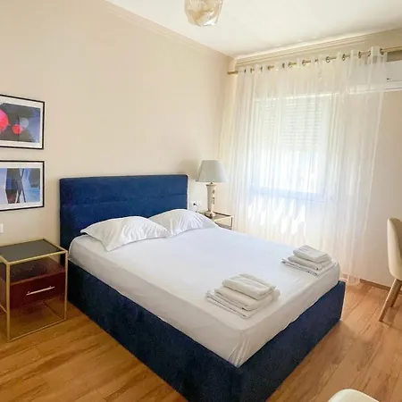 Skyline Sunset & Towers View - Modern 1br Apartment Tirana