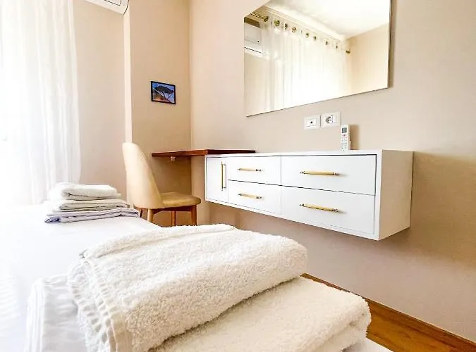 Skyline Sunset & Towers View - Modern 1br * Tirana